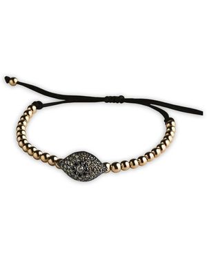 Anil Arjandas Pulsera En Oro Rosa De 18 Ct - Blanco
