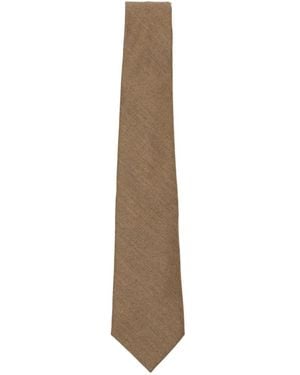 Paul Smith Dot-Print Tie - Natural