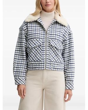 Levi's Chaqueta a cuadros años 90 - Azul