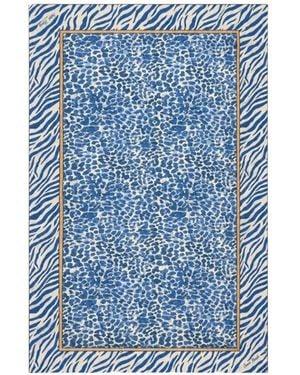 MC2 Saint Barth Tahiti Graphic-Print Sarong - Blue