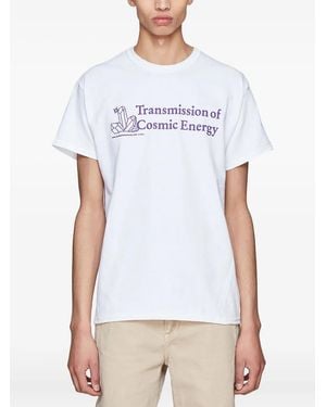 Good Morning Tapes Transmission T-Shirt - White