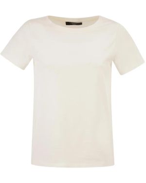 Weekend by Maxmara Crew-Neck T-Shirt - White
