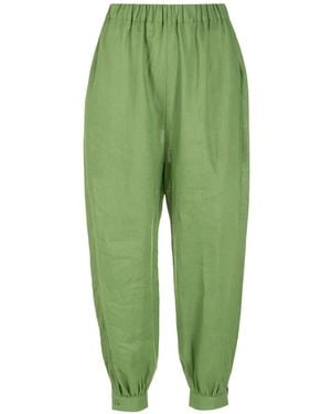 Clube Bossa Pantaloni Crop Sam - Verde