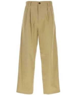 A.P.C. Ricky Pleated Trousers - Natural