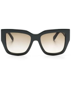 Ferragamo Eyewear Oversize-Frame Sunglasses - Green