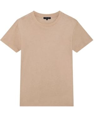 Frescobol Carioca Dinis Crew-Neck T-Shirt - Natural