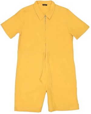 CALLIPYGIAN Jumpsuit aus Baumwolle - Gelb