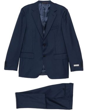 Canali Wool Two-Button Suit - Blue