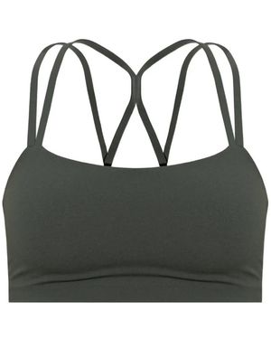 Nike Criss-Cross Strap Sports Bra - Black