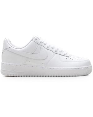 Nike Air Force 1 Low '07 Patent-Leather Trainers - White