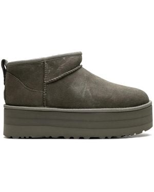 UGG Classic Ultra Mini "Moss" Boots - Green