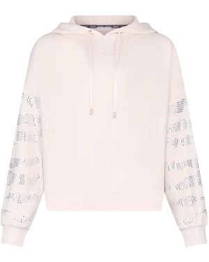Liu Jo Embellished Hoodie - Pink