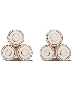 Selim Mouzannar 18Kt Rose Diamond Mina Earrings - Natural