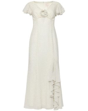 Cinq À Sept Talia Ruffled-Trim Dress - White