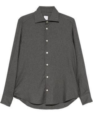 Eleventy Camisa Con Botones - Gris