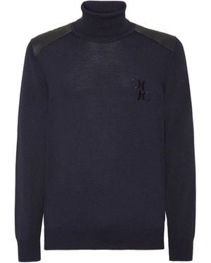Billionaire Pullover Mit Rollkragen - Blau