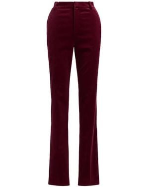 Ralph Lauren Macy Hose Aus Samt - Rot