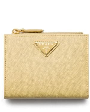 Prada Portafoglio Piccolo - Neutro