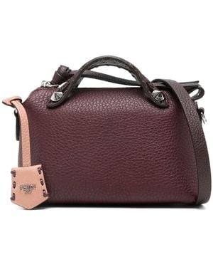 Fendi Mini By The Way Soft Selleria Tote Bag - Purple