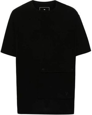 Y-3 ロゴ Tシャツ - ブラック