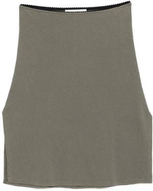 Our Legacy Picnic Side-Slit Skirt - Grey