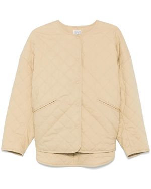 TOTEME Quilted Jacket - Natural