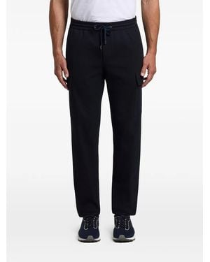 Peserico Drawstring-Waist Track Trousers - Black
