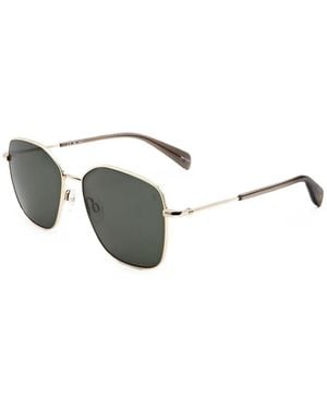 Rag & Bone Sonnenbrille Mit Geometrischem Gestell - Mettallic