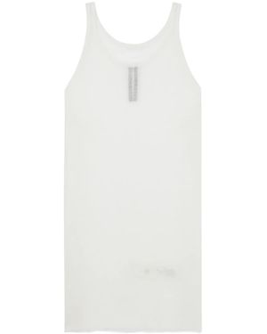 Rick Owens Runaway Cunt タンクトップ - ホワイト