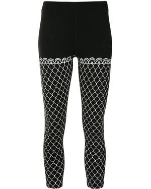 Haculla Geometric Print Leggings - Black