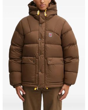 Fjallraven Expedition Hooded-padded Jacket - Brown