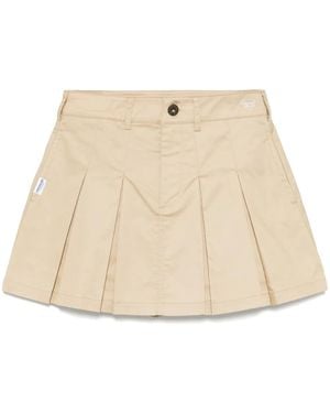Chocoolate Pleated Skirt - Natural