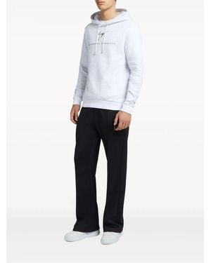 Giuseppe Zanotti Pantalones Cortos De Deporte Lr-43 De Algodón - Blanco