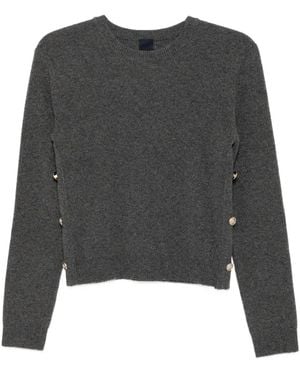 Juun.J Pullover Mit Logo-Patch - Grau