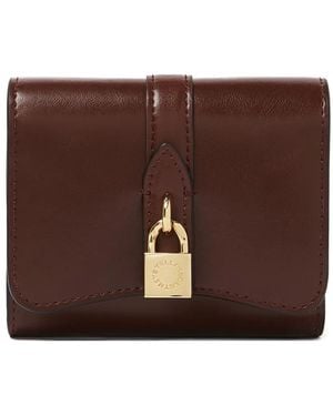 Stella McCartney Portemonnee Met Logo - Bruin