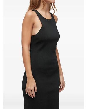 Osklen Cotton Midi Dress - Black