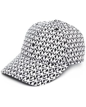 MICHAEL Michael Kors Monogram Print Cap - Black