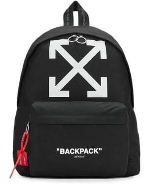 Off-White c/o Virgil Abloh Rucksack Mit Pfeil-Print - Schwarz