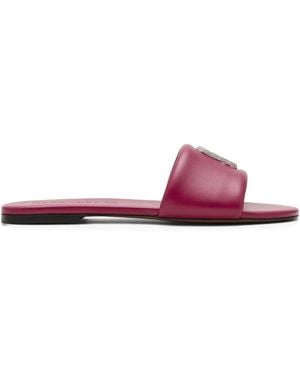 Marc Jacobs Leather Sandals - Pink
