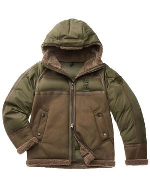 Blauer Hooded Quilted Jacket - Green