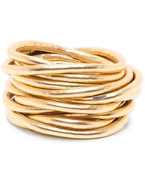 Maria Calderara Glossy Coiled Bracelet - Metallic