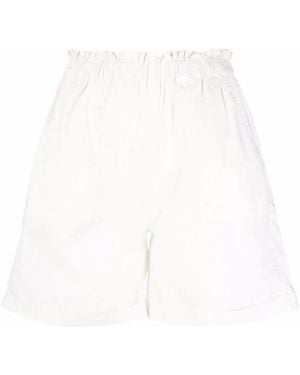 Woolrich Paperbag Waist Shorts - White