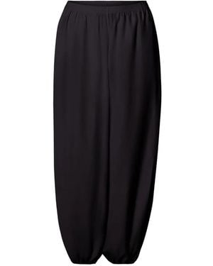 Loulou de Saison Elastic-Waist Trousers - Black