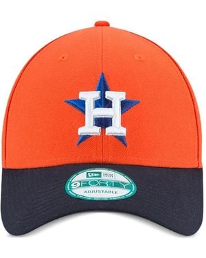 KTZ 9Forty Houston Astros The League Strapback Cap - Orange