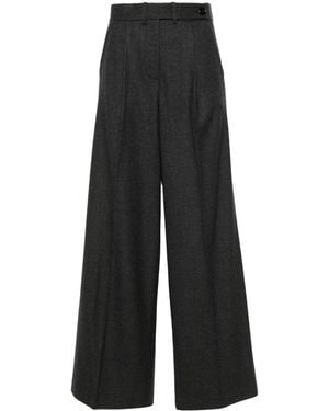 Racil Cary Wide-Leg Trousers - Black