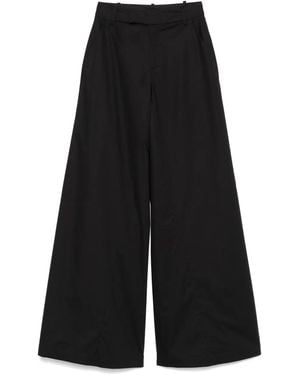 FEDERICA TOSI Poplin Trousers - Black