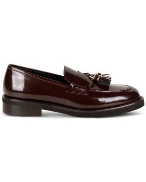 Luca Grossi Mocasines Con Detalle De Borla - Marrón