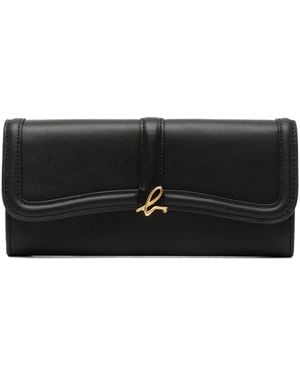 agnès b. Leather Wallet - Black