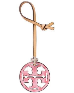 Tory Burch Ciondolo Per Borsa Con Logo Miller - Rosa