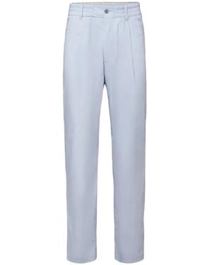 DRYKORN Pleated Elasticated-Waistband Trousers - Blue